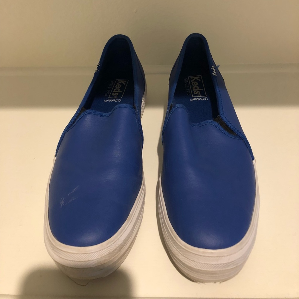 Keds Blue Platform sneakers size 8
